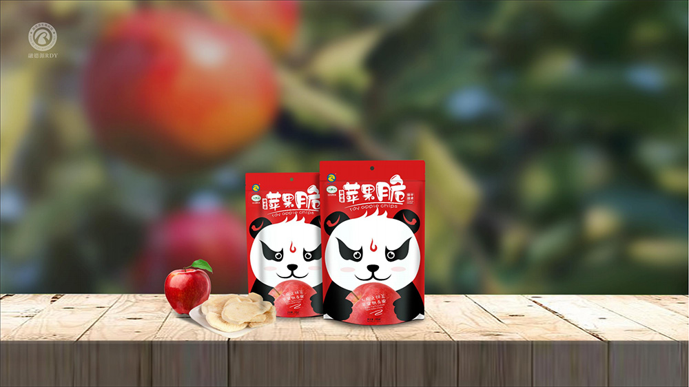 融德源冻干苹果包装设计